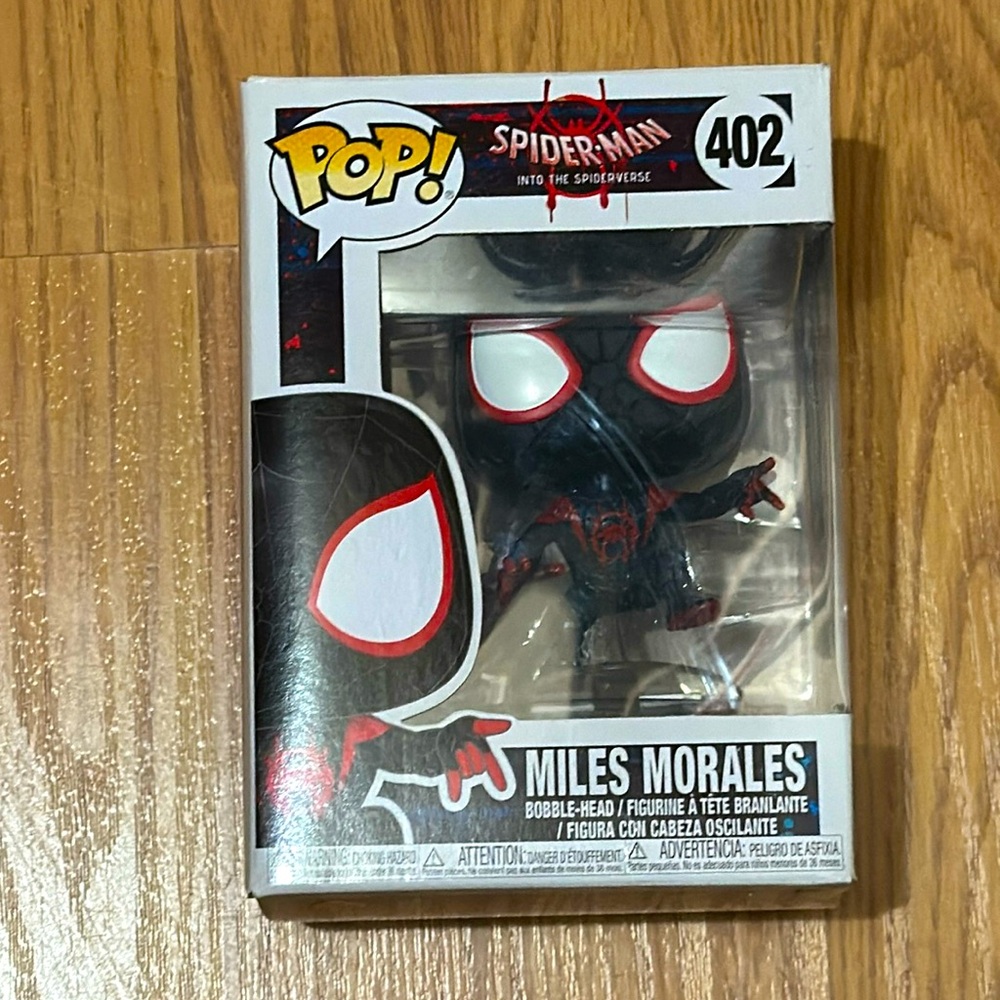 Marvel Miles Morales Spider-Man Funko Pop #402